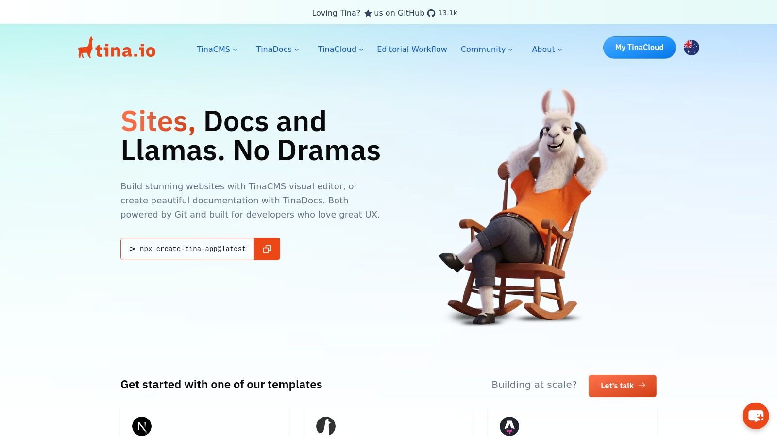 TinaCMS (Tina Cloud)