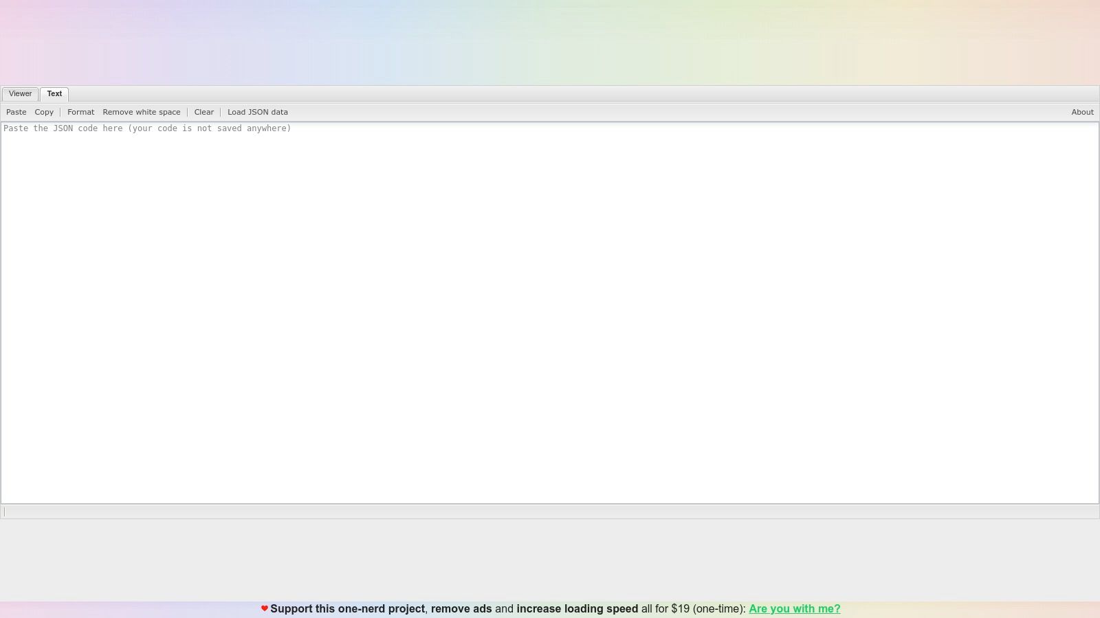 Online JSON Viewer (jsonviewer.stack.hu)