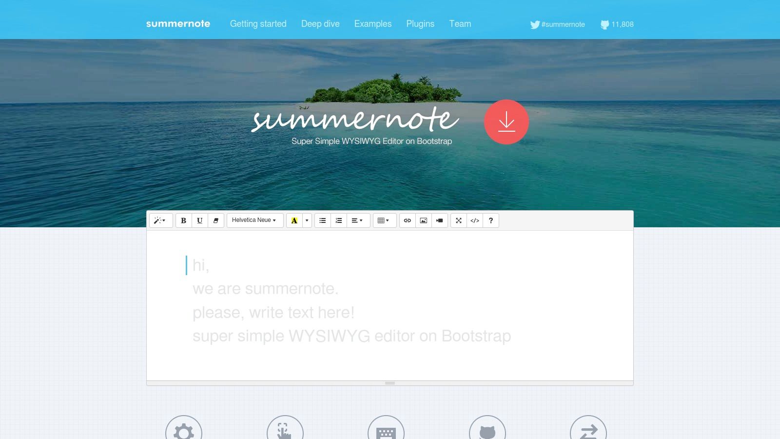 Summernote
