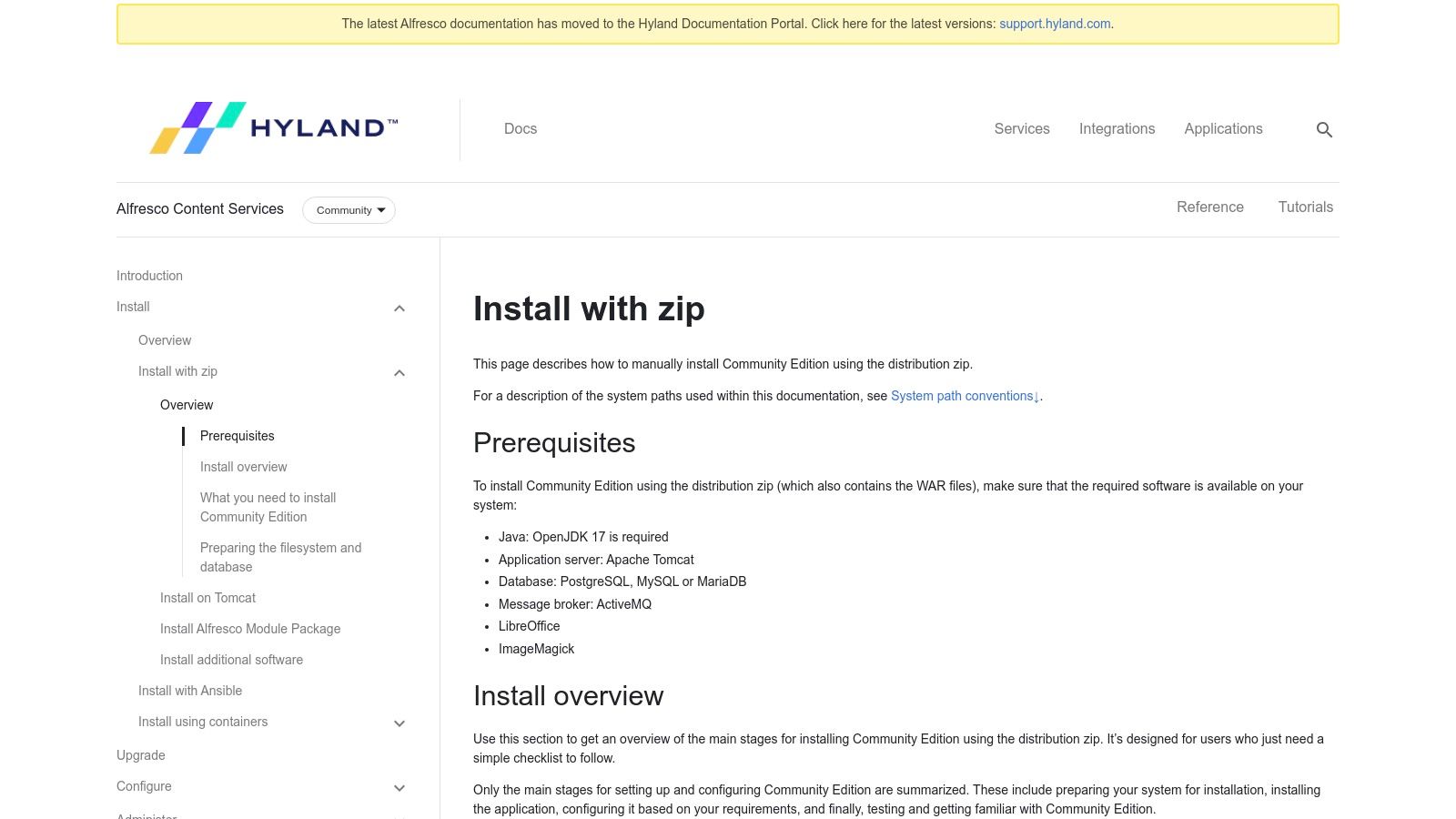 Alfresco Community Edition