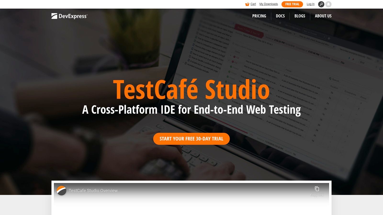 TestCafe Studio (DevExpress)