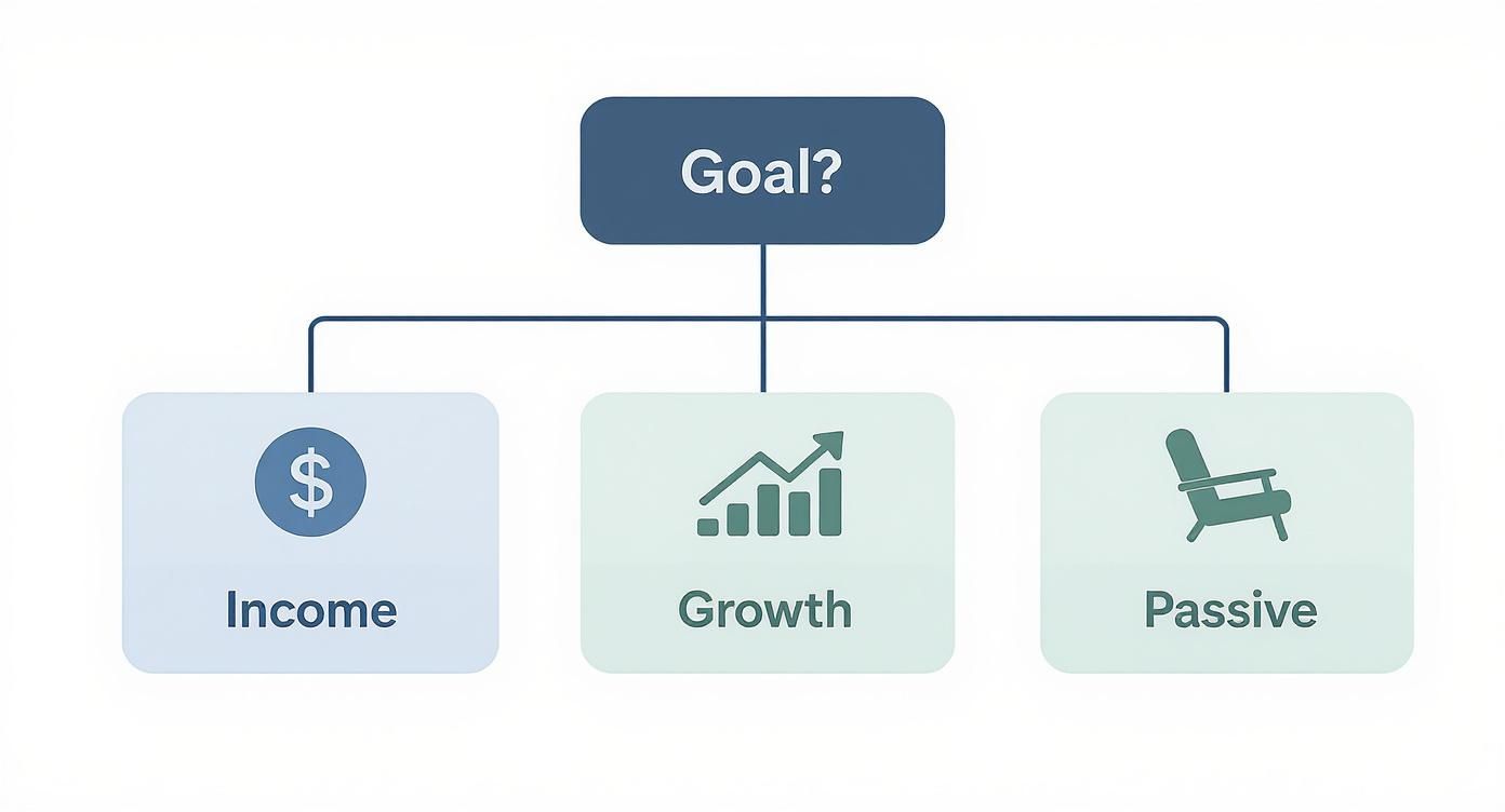 Infographic about how to invest in real estate