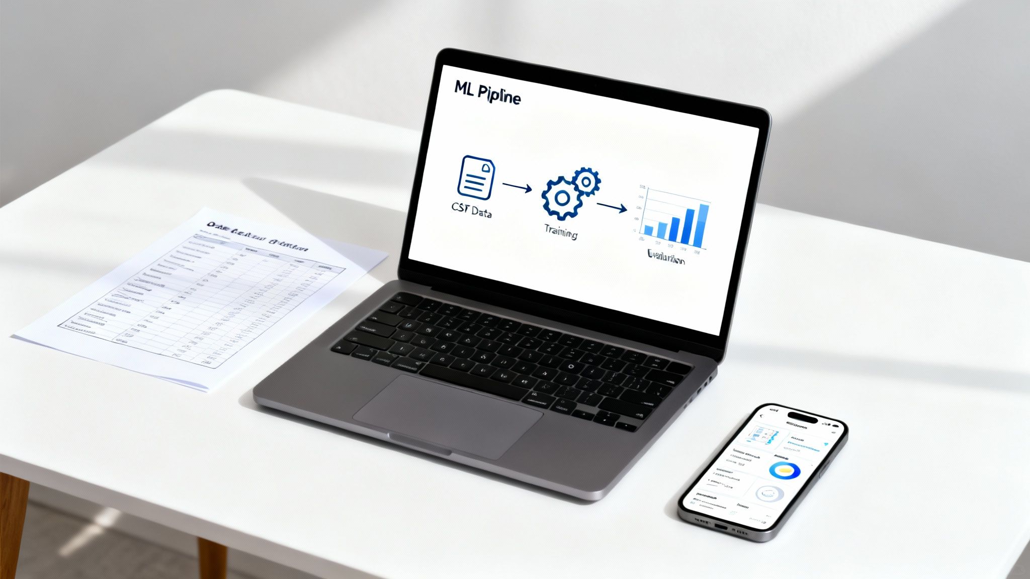 End-to-end workflow example