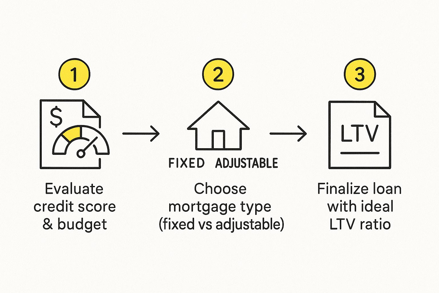 Infographic about building wealth with real estate