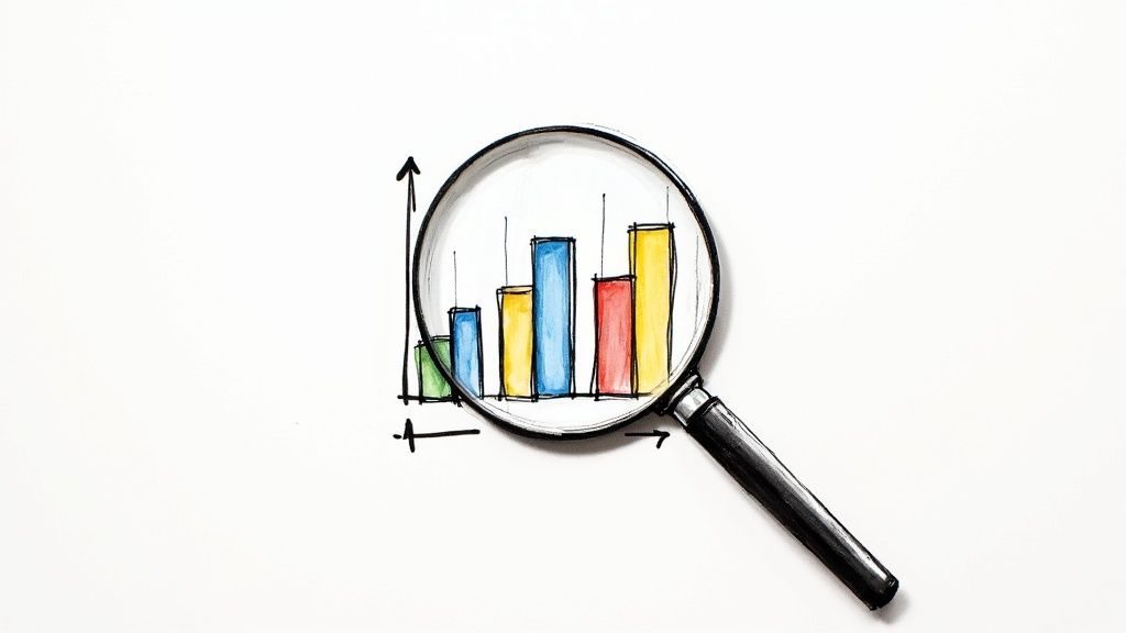 A person sitting at a desk with a laptop, looking at investment charts and graphs, representing the modern accessibility of investing.