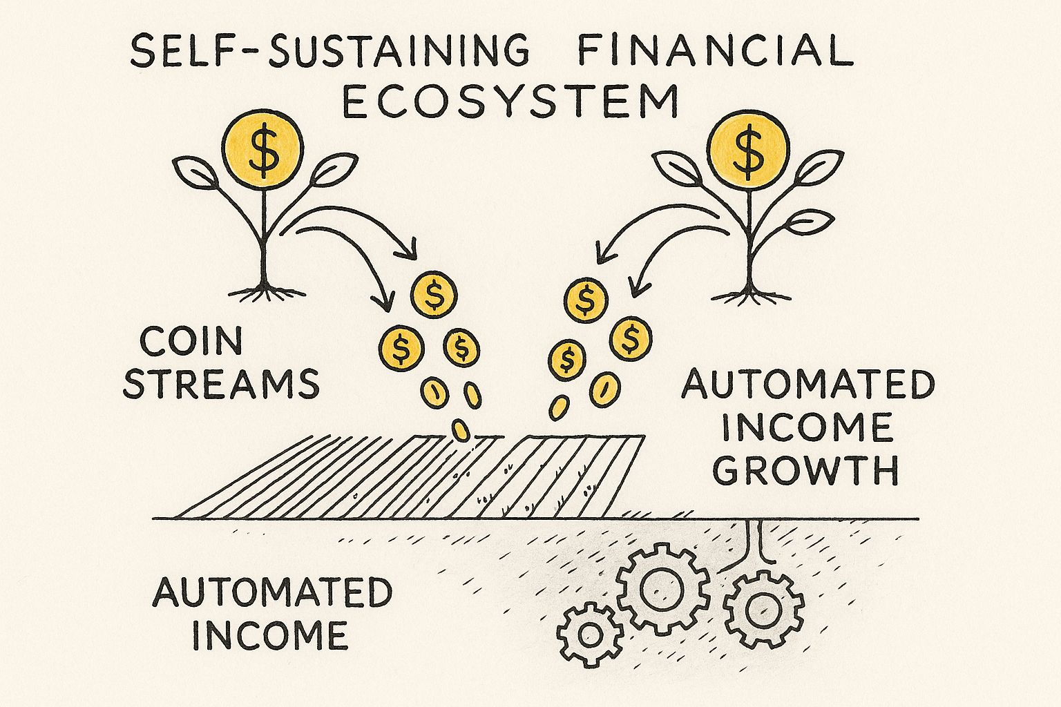Infographic about financial freedom