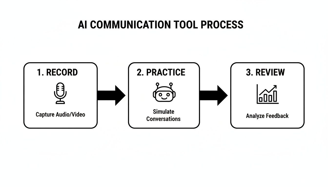 Infographic about how to improve communication skills