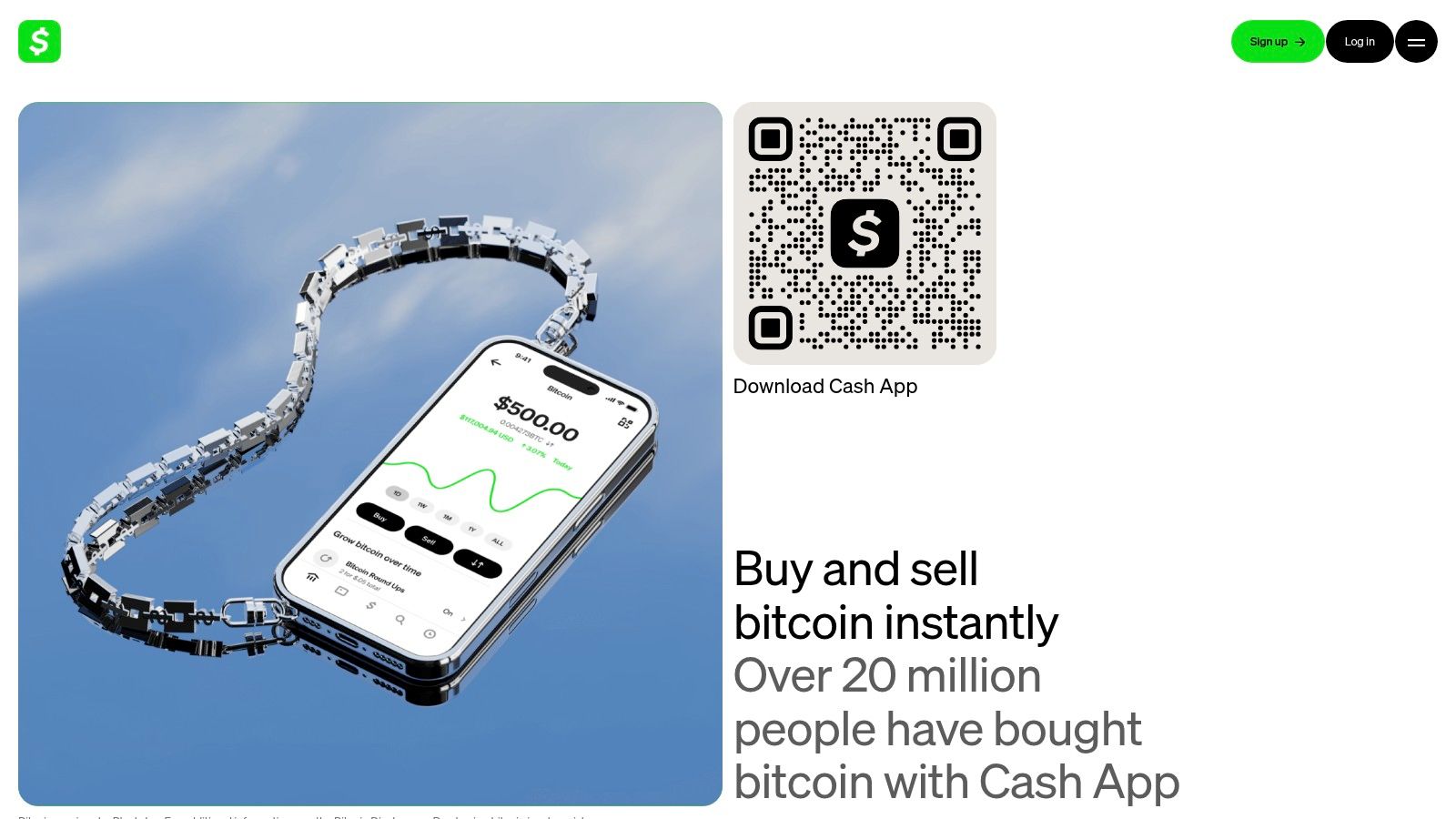 Cash App (Bitcoin only)