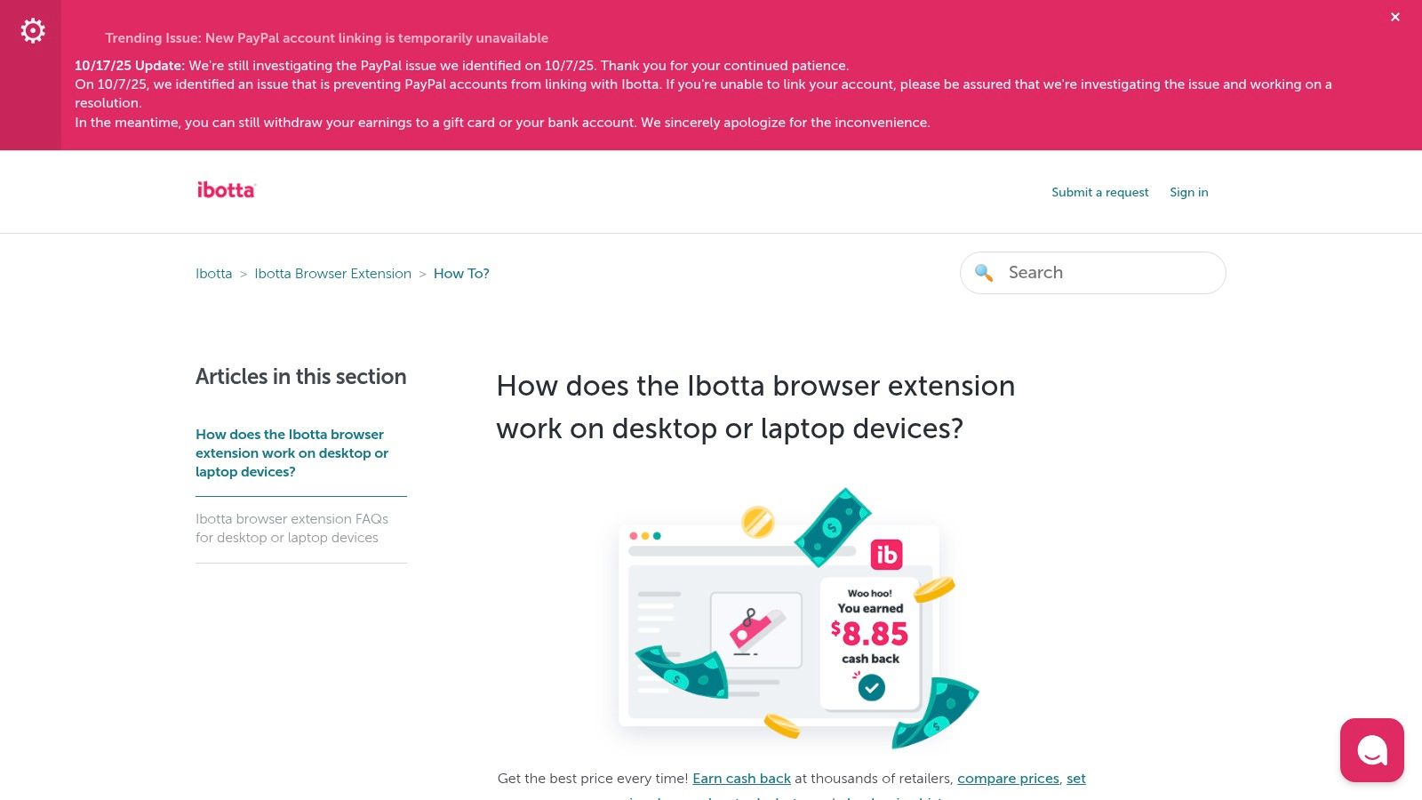 Ibotta (Cash Back + Browser/Safari Extension)