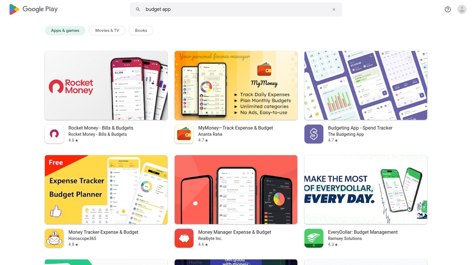 Google Play (Android)