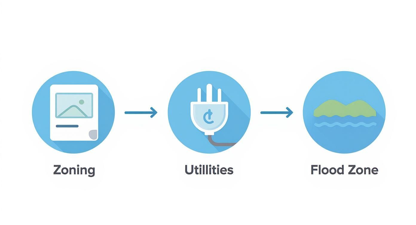 Infographic about land for sale in lee county florida