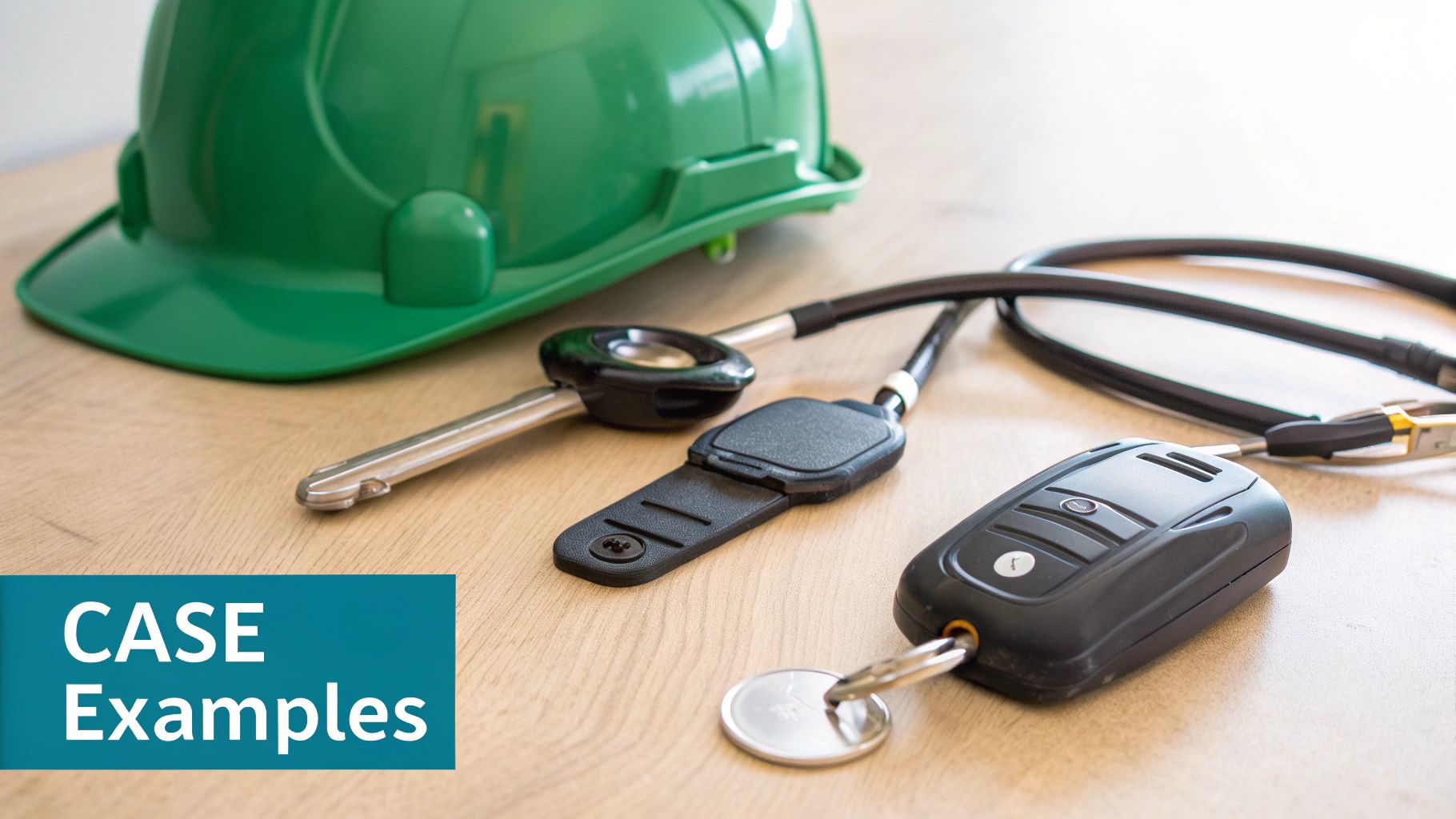 Close-up of a gavel on a wooden surface, with legal documents blurred in the background, symbolizing justice.