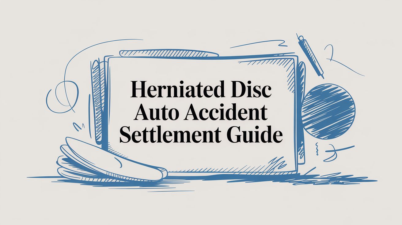 Herniated Disc Auto Accident Settlement: A Guide