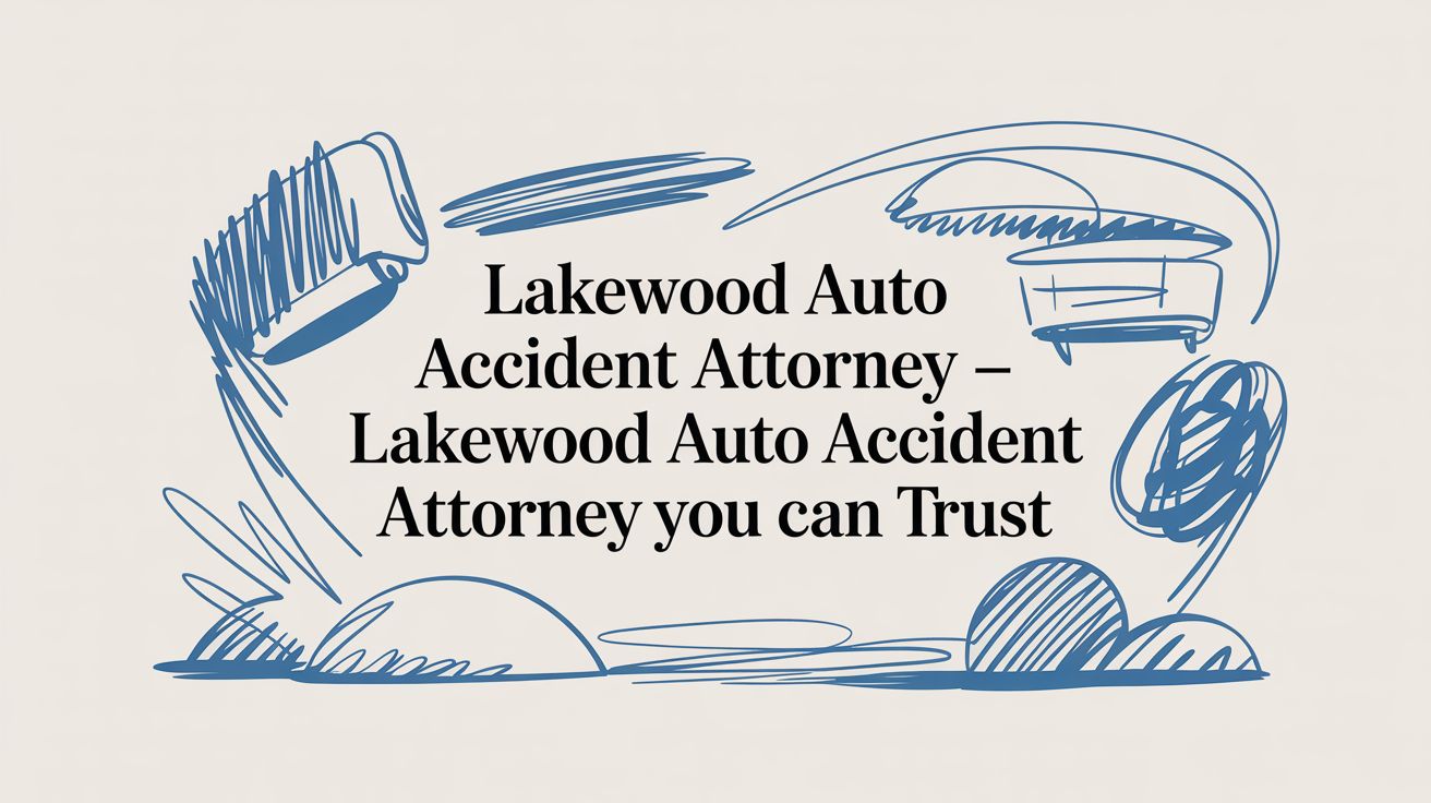 Lakewood Auto Accident Attorney for Wadsworth & Colfax Crashes
