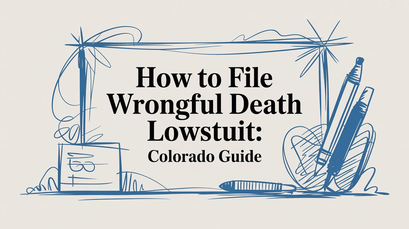How to File a Wrongful Death Lawsuit in Colorado