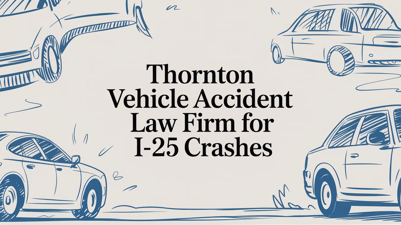 Thornton Vehicle Accident Law Firm: I-25 Crashes & Adams County Courts