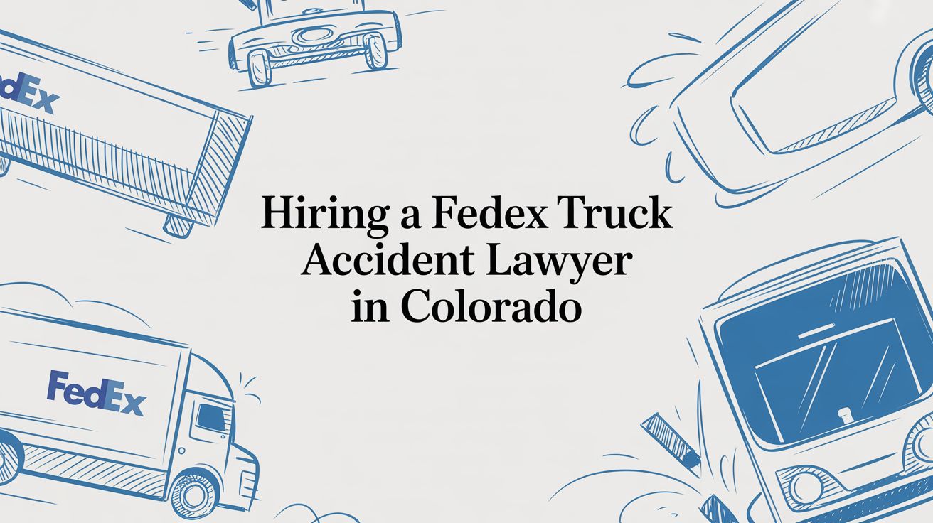 Your FedEx Truck Accident Lawyer in Denver