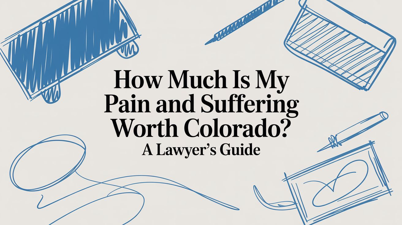 How Much Is My Pain and Suffering Worth in Colorado?