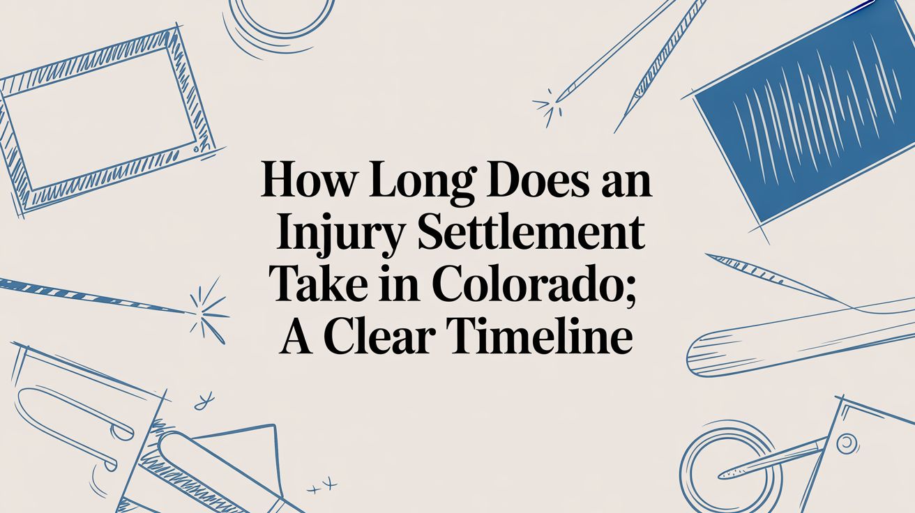 How Long Does an Injury Settlement Take in Colorado?