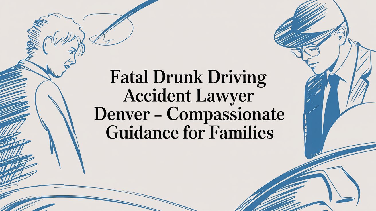 Fatal Drunk Driving Accident Lawyer Denver: $2.125M Cap Guide