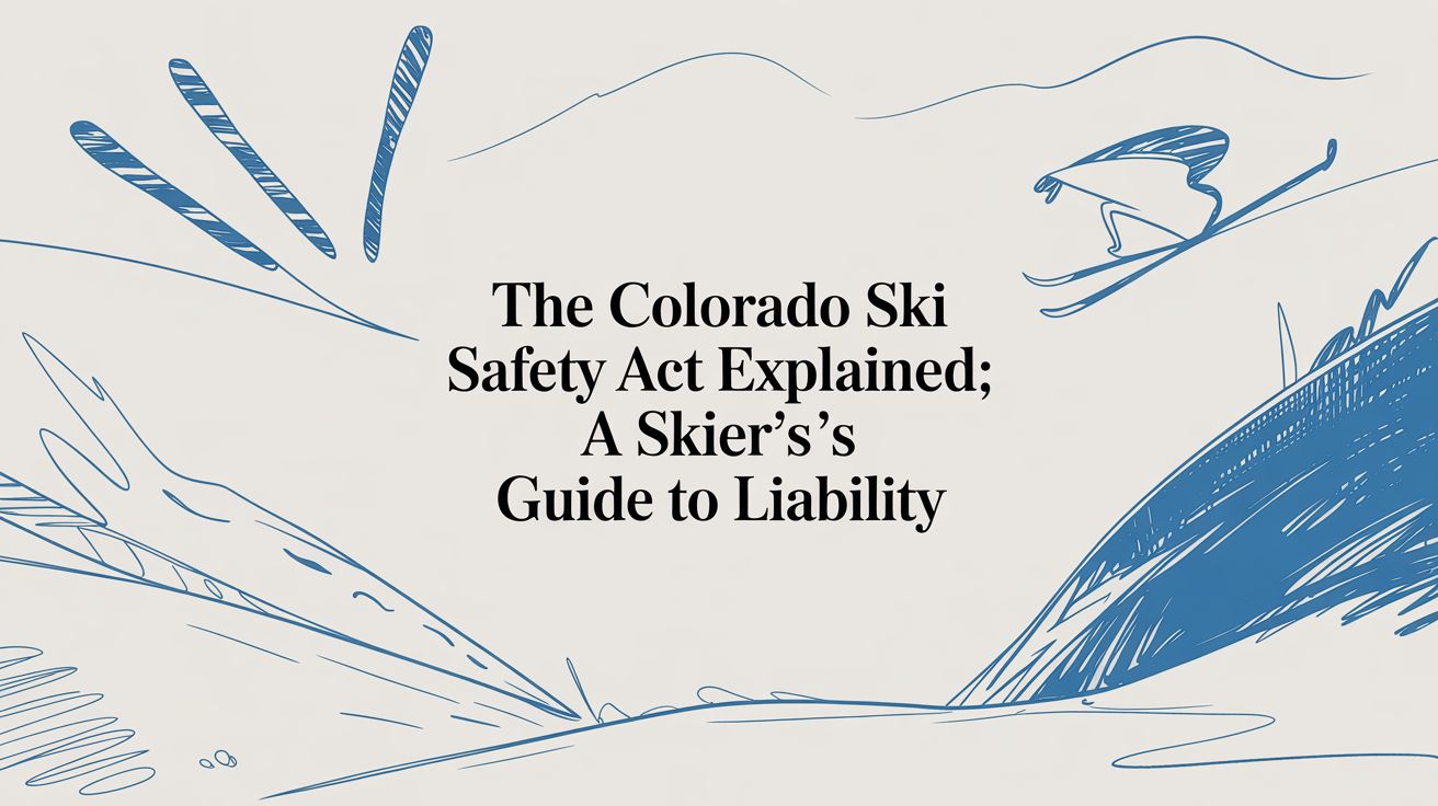 The Colorado Ski Safety Act Explained: A Skier's Guide