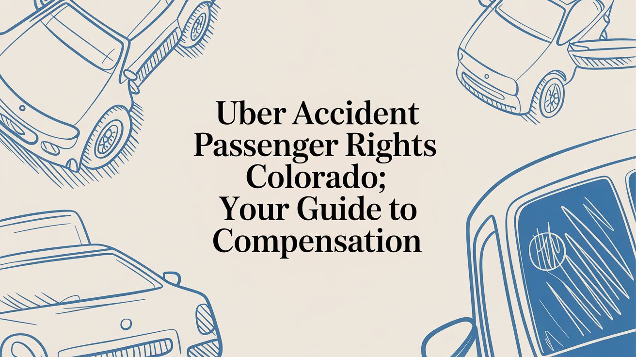 Uber Accident Passenger Rights Colorado: The $1M Policy