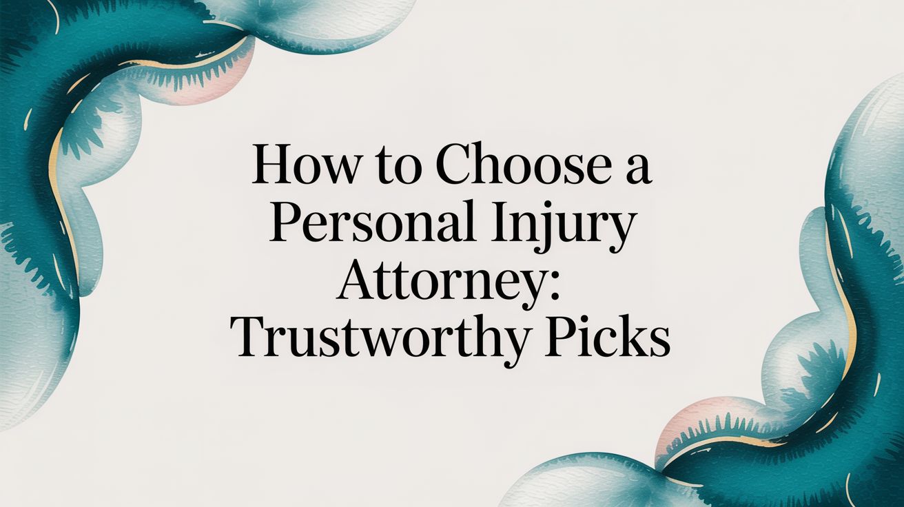 How Law Firms Can Help Clients Choose a Personal Injury Attorney