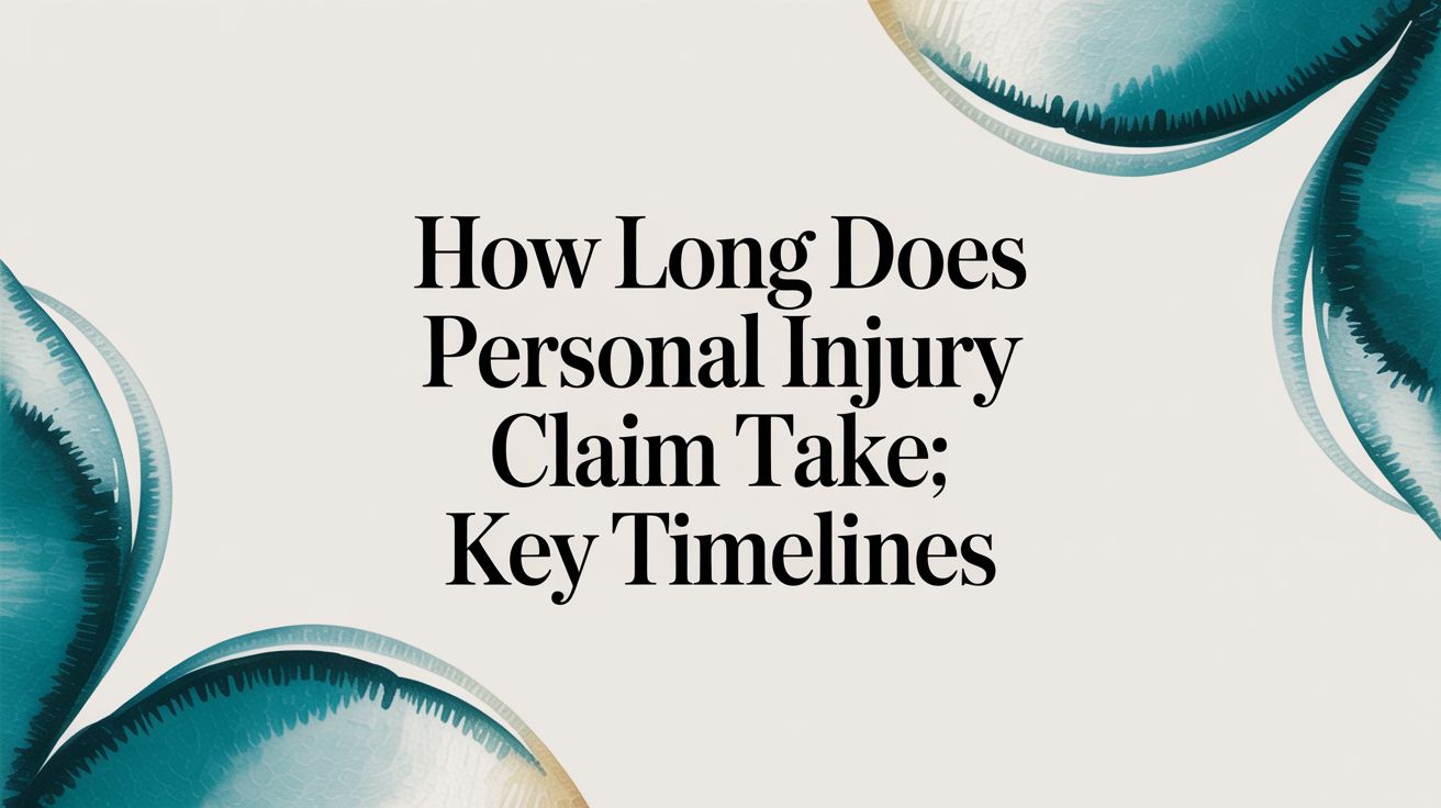 How Long Does a Personal Injury Claim Take? A Guide to Mastering Your Firm's Timelines