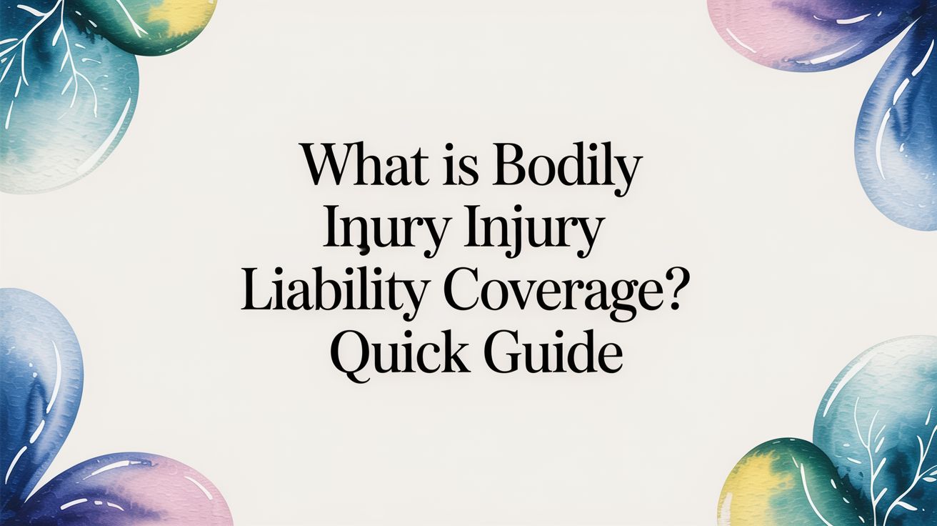 What Is Bodily Injury Liability Coverage in Colorado? | Conduit Law