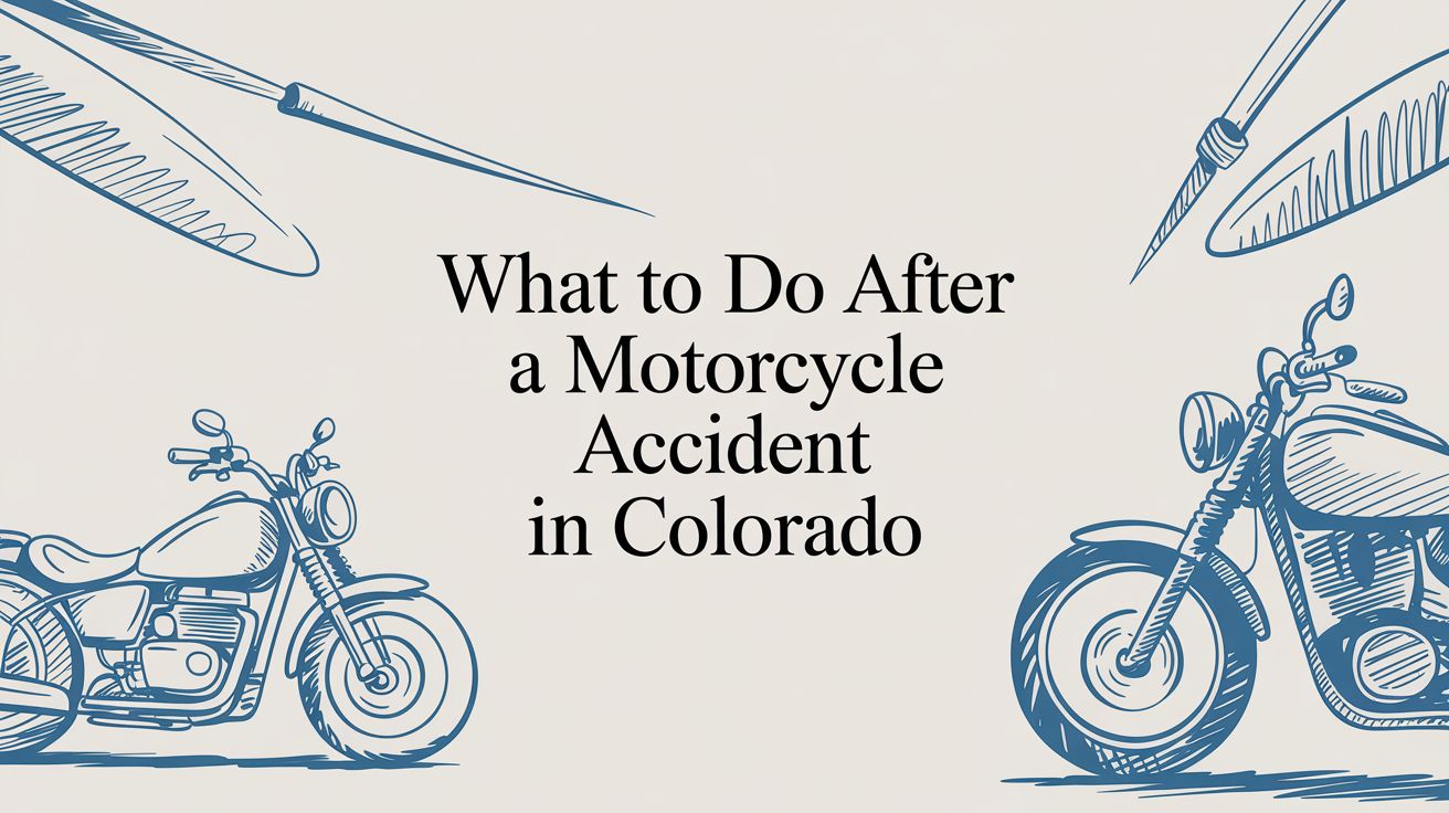 What to Do After a Motorcycle Accident in Colorado