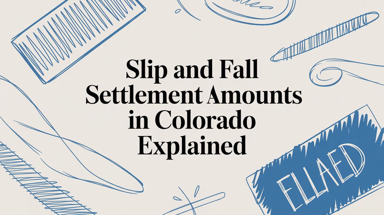Slip and Fall Settlement Amounts in Colorado