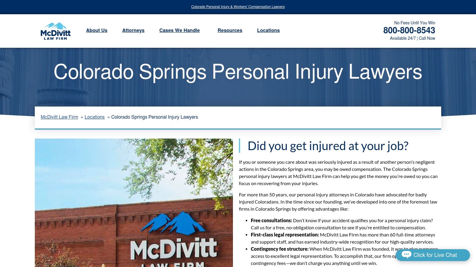 McDivitt Law Firm — Colorado Springs