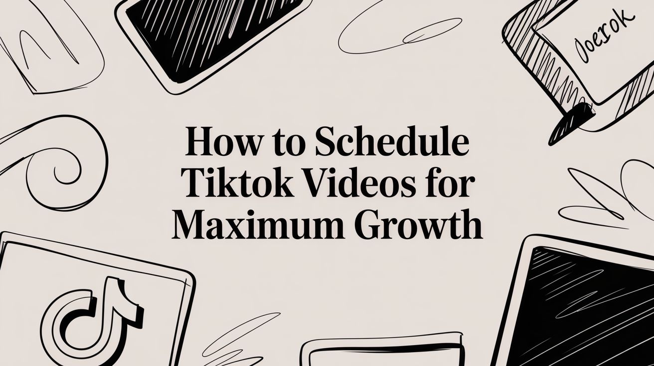 How to Schedule TikTok Videos for Maximum Growth