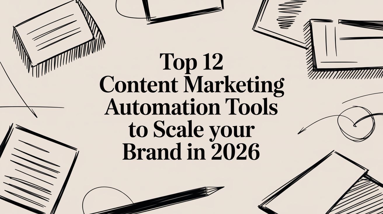 Top 12 Content Marketing Automation Tools to Scale Your Brand in 2026
