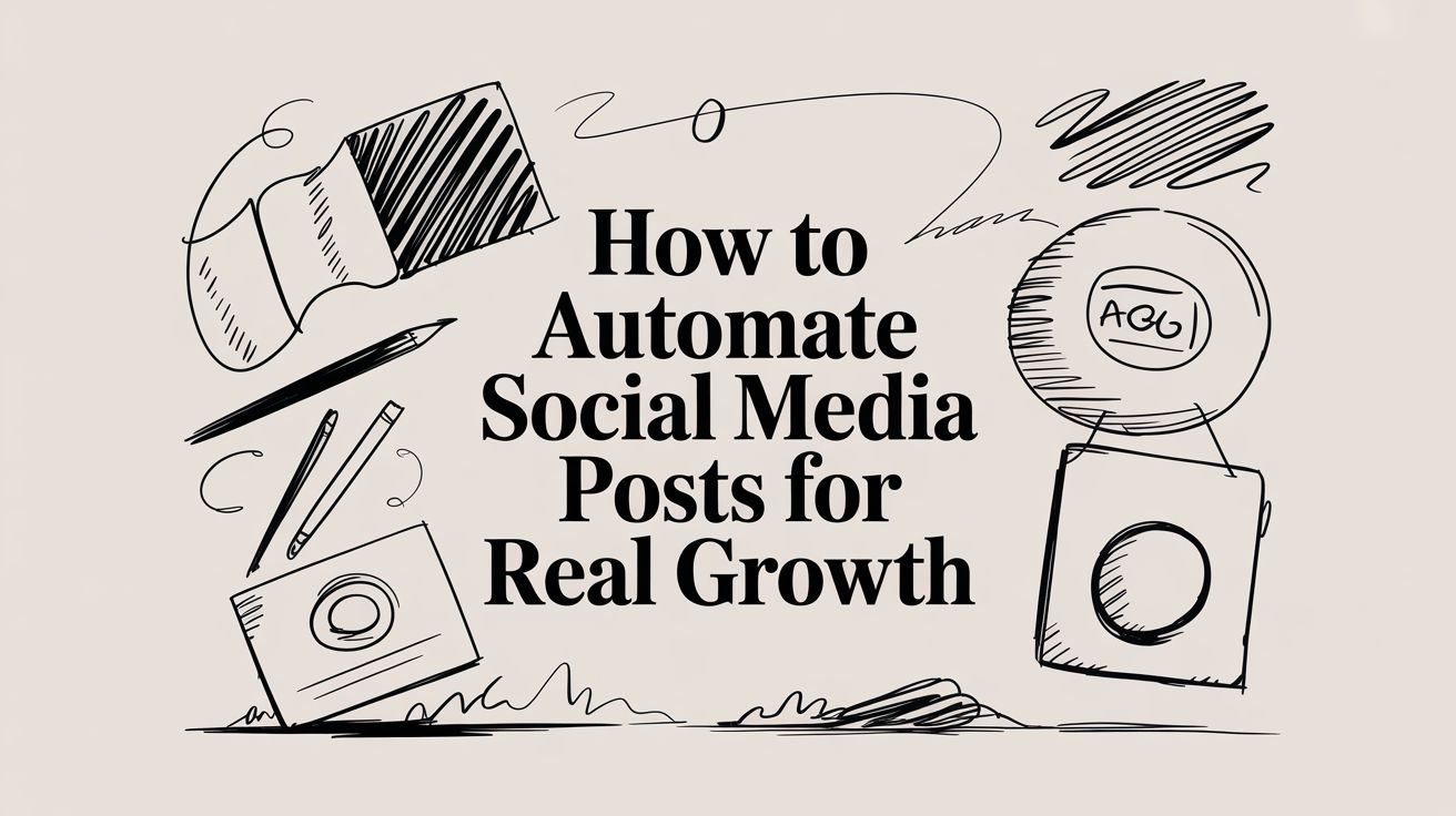 How to Automate Social Media Posts for Real Growth