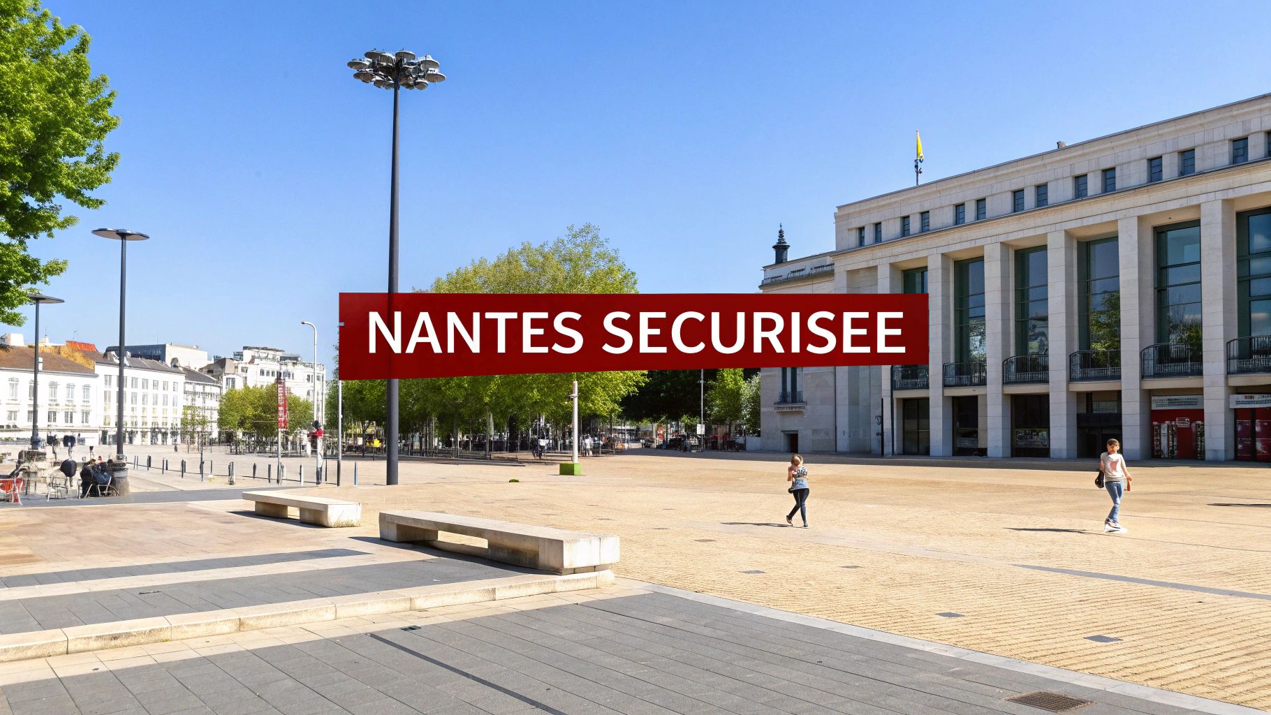 Nantes (#8) - Crime Rate: 56.1 per 1,000 residents
