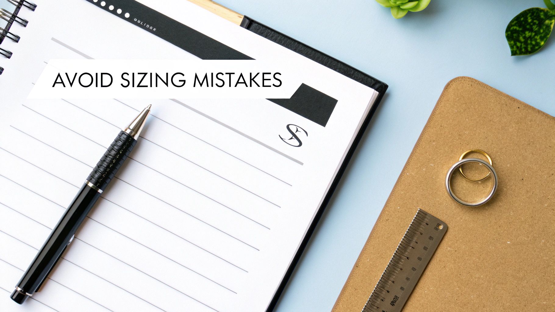 A collection of different rings displayed on a surface, highlighting various band widths and styles.