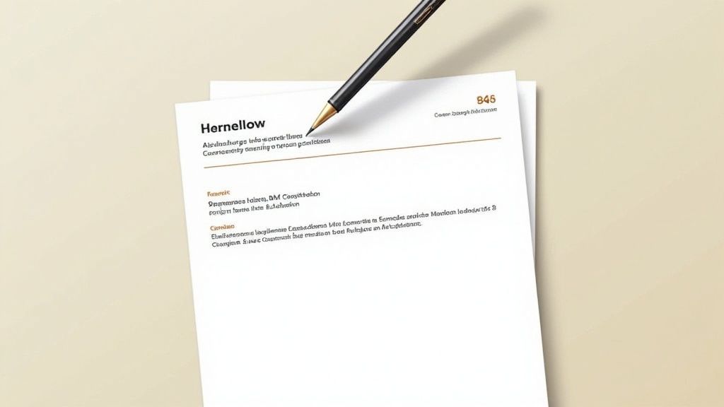 Schrijf een krachtige persoonlijke samenvatting