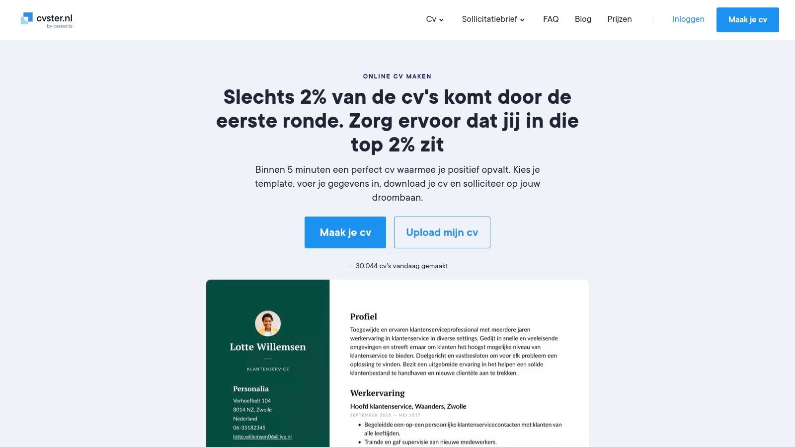 CVster.nl