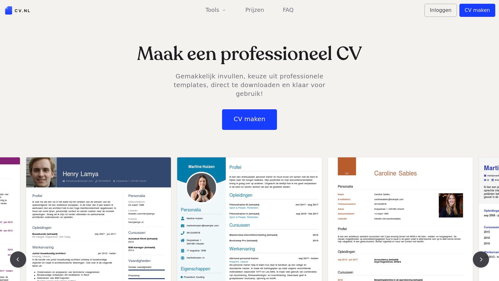 CV.nl