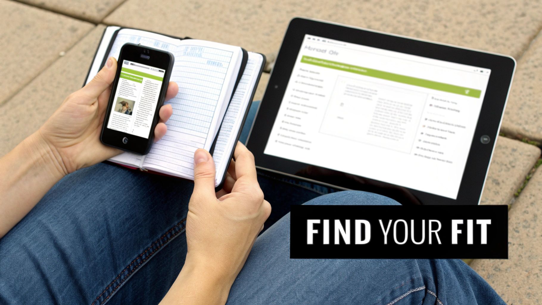 A person sitting at a desk with a laptop and multiple monitors displaying financial charts, making a decision.