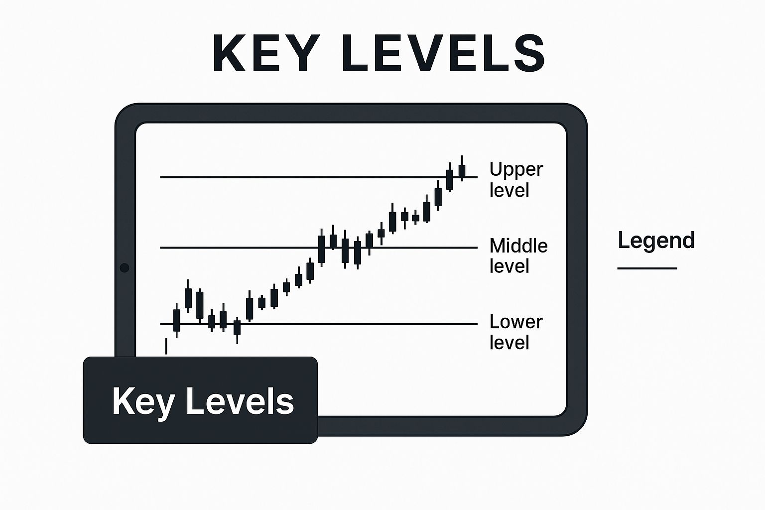 Infographic about support and resistance trading strategy