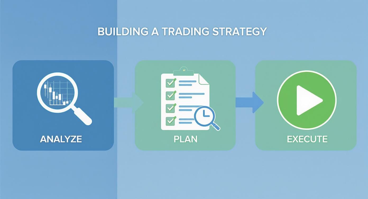 Infographic about how to start trading currency