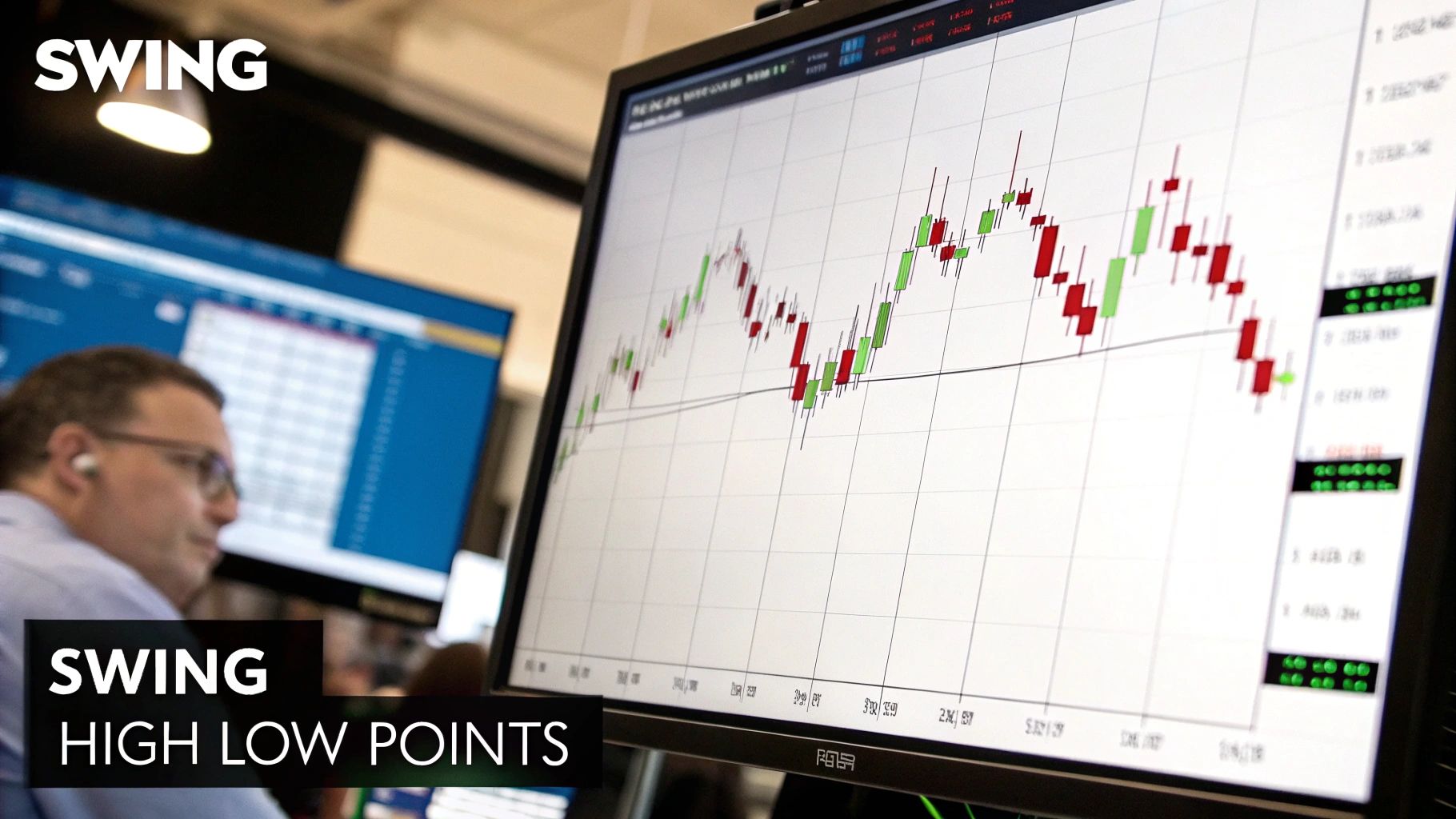 Chart setup for Fibonacci retracement