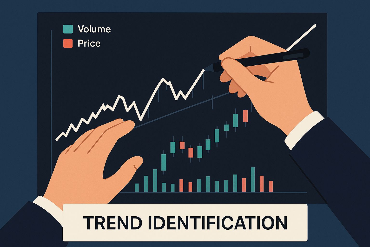 Infographic about how to trade price action