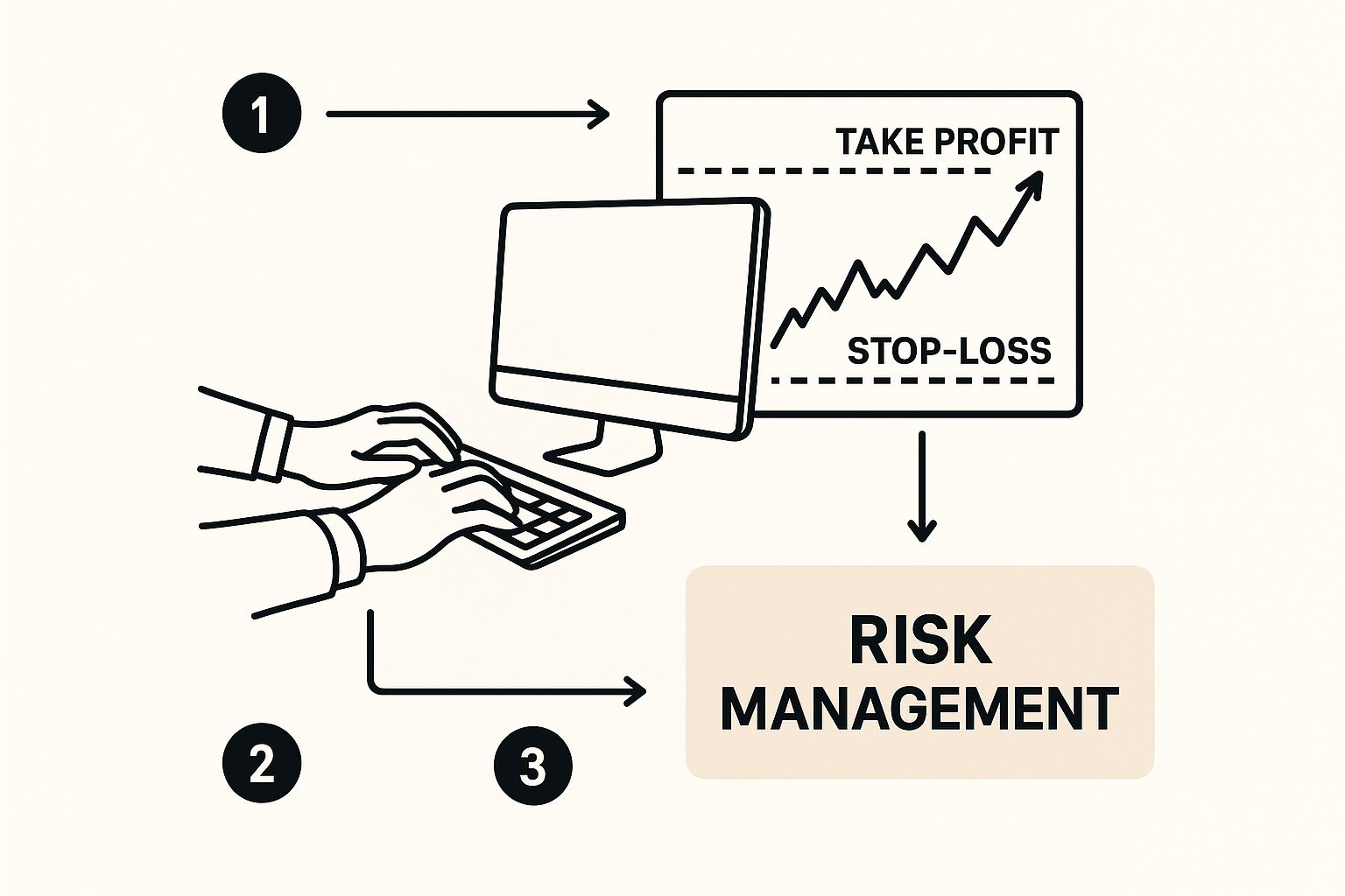 Infographic about order block trading strategy