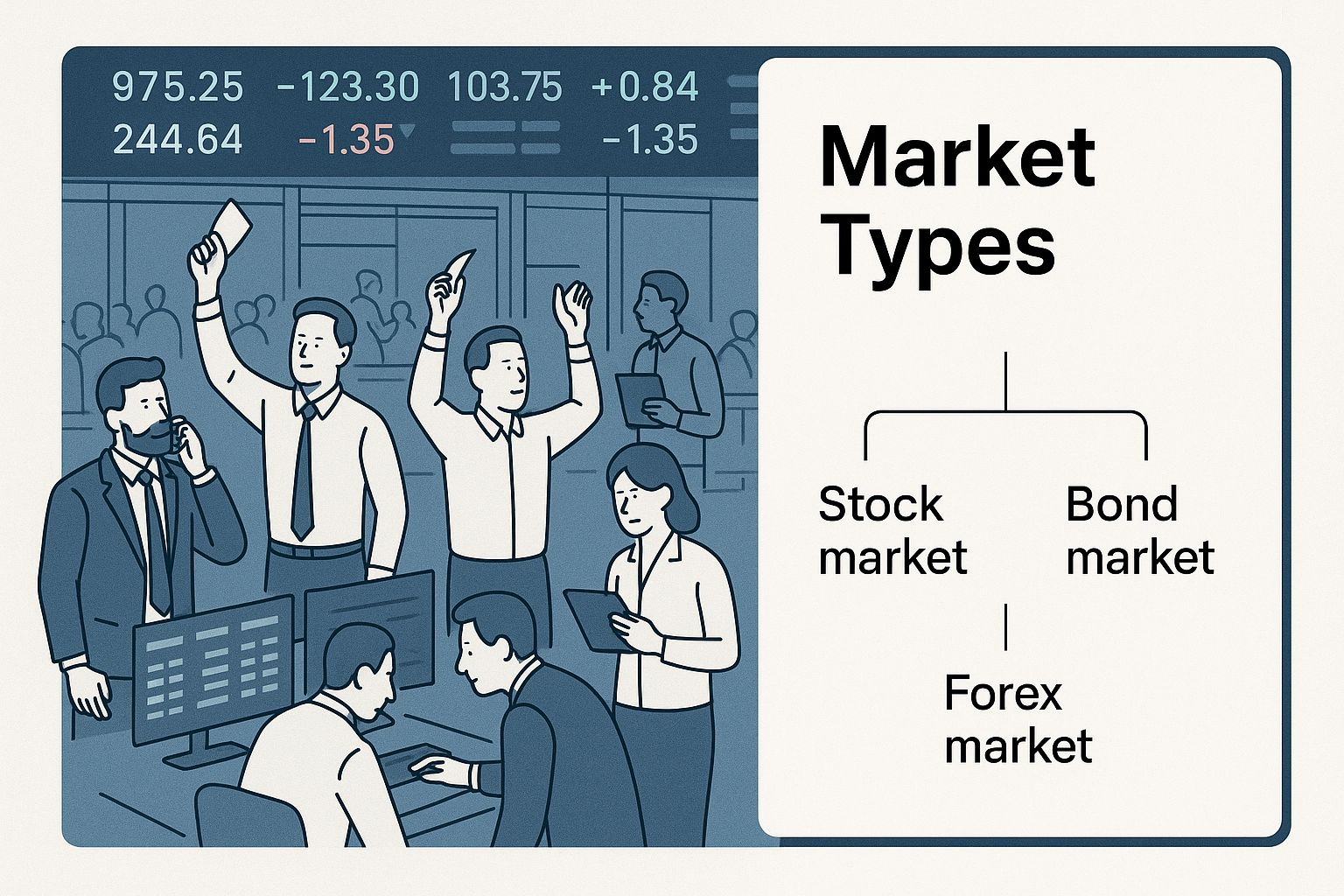 Infographic about understanding market structure