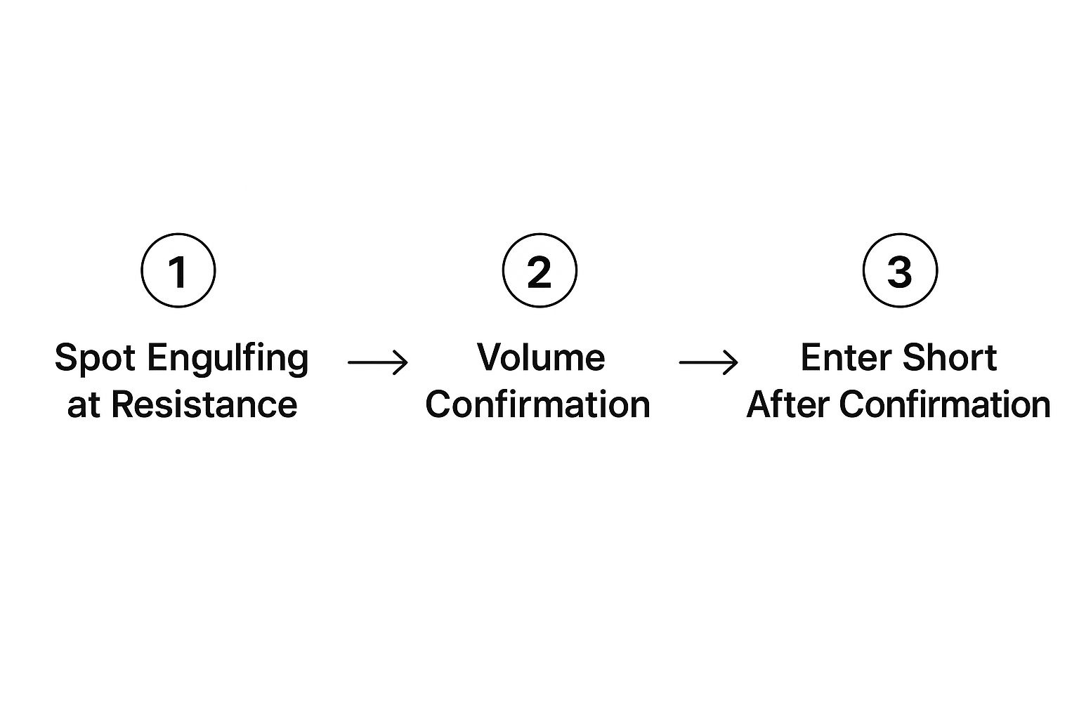 Infographic about bearish engulfing candle pattern
