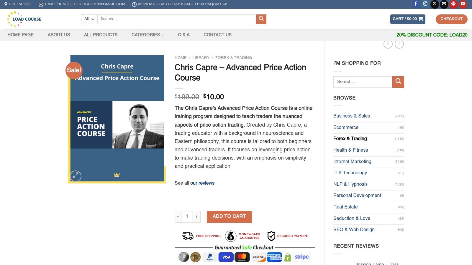 Chris Capre's Advanced Price Action Course