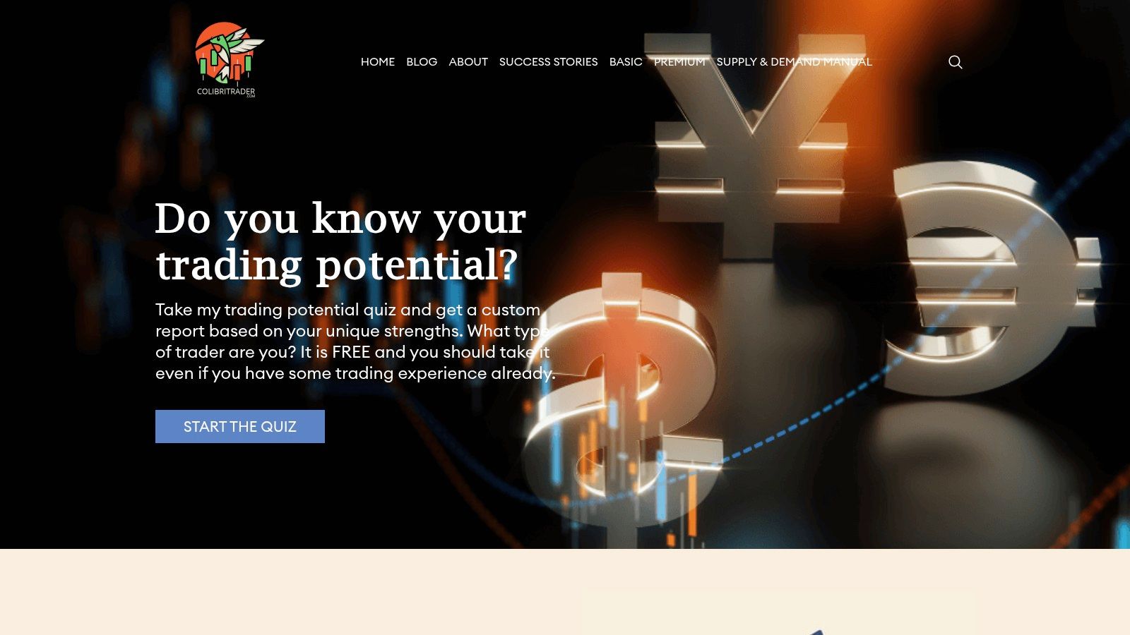 Colibri Trader Platform Interface